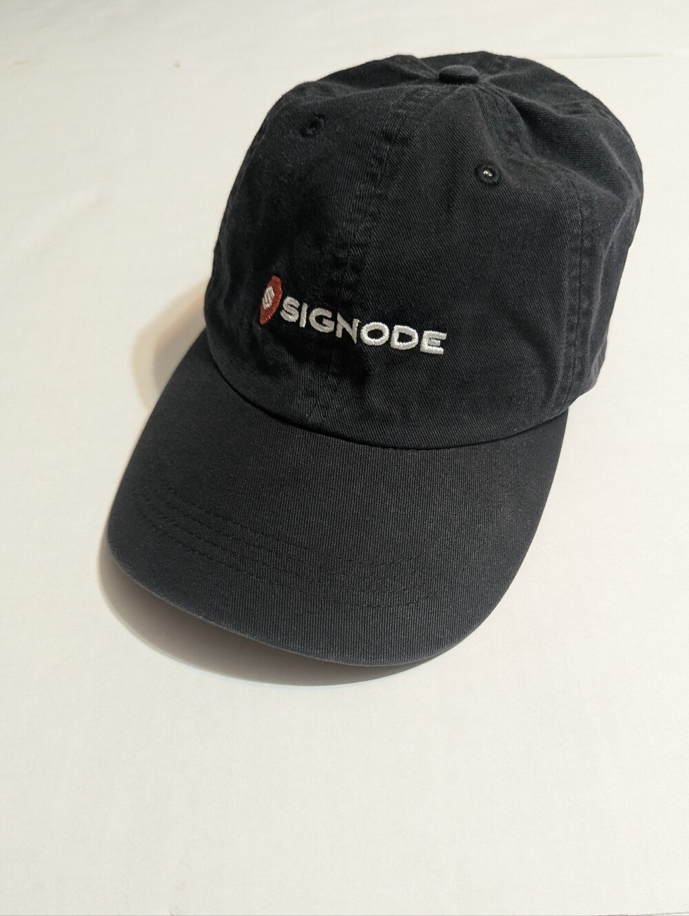 Shads Signode Corporate Logo Black Strapback Hat One Size